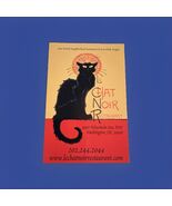 Postcard - Le Chat Noir Restaurant Greets You - Art Nouveau - Advertising  - $12.00