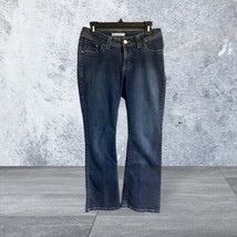 Lee Curvy Fit Just Below The Waist Jeans Womens 10 Petite Blue 5-Pocket ... - $15.00