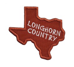 State of Texas Longhorn Country Embroidered Iron On Patch 3.75&quot; x 3.5&quot; A... - £5.00 GBP