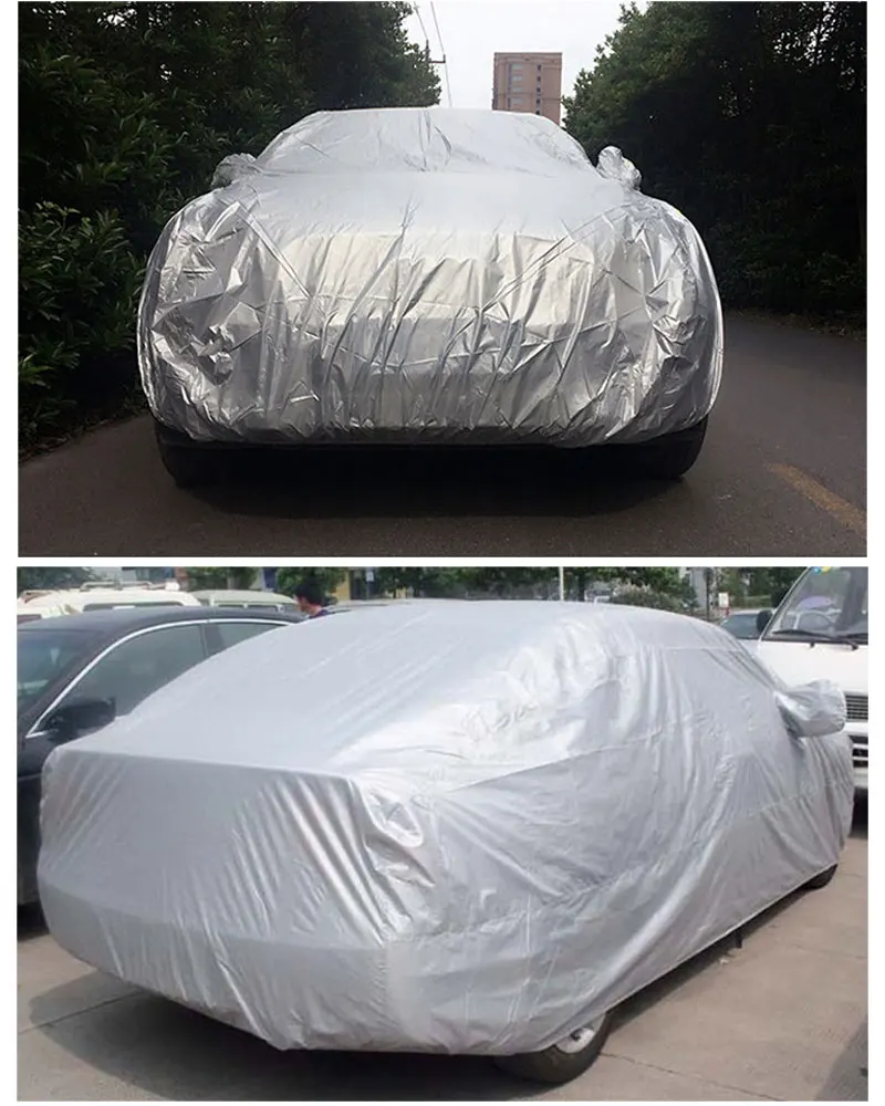 Universal Full Car Cover Rain Frost Snow Dust Waterproof Protection Exterior Car - £35.23 GBP+