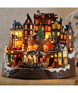 LED Animated Train Station – Holiday Decor with Music &amp; Lights - $345.00