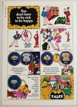 1970 Print Ad Zales Jewelers Pop Art Dallas,Texas - $9.88