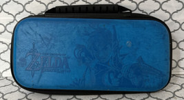 Legend Of Zelda Breath Of The Wild Nintendo Switch Carrying Case Blue Le... - $14.01