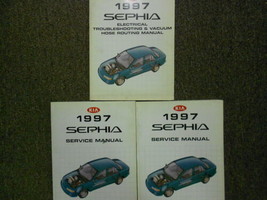 1997 Kia Sephia Service Repair Shop Manual Set Factory OEM 97 - $25.06
