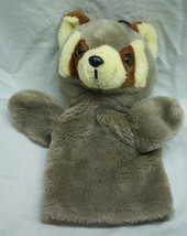 Vintage 1988 Etone Raccoon Hand Puppet 10&quot; Plush Stuffed Animal Toy 1988 - £15.58 GBP