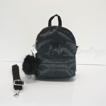 NWT Kipling KI4063 Ives Mini Convertible Backpack Crossbody Sparkling Slate $94 - £54.25 GBP