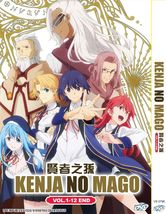 DVD Anime Kenja No Mago (Volume 1-12 End) English Dubbed &amp; All Region - £52.49 GBP