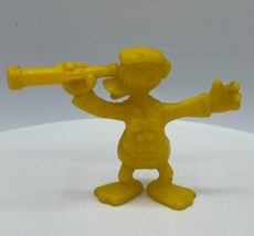 Vintage Walt Disney Donald Duck Yellow Figure with Telescope Rare Toy 19... - $14.24