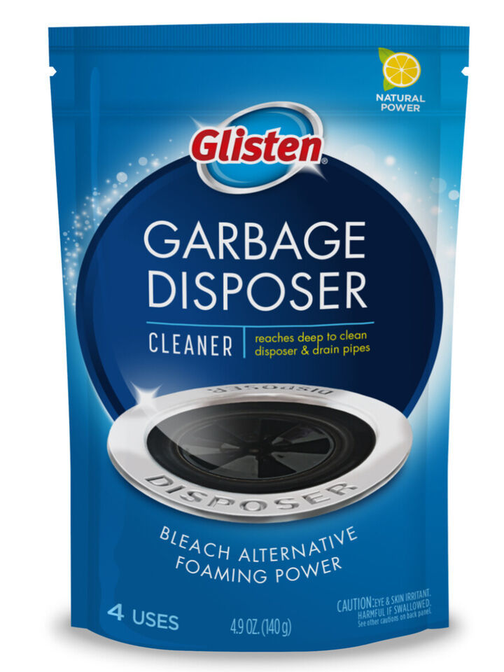 Glisten Disposer Care Cleaner, Lemon Scent, 4 uses - $6.99