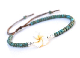 Boho Beaded Anklet for Women and Teen Girls, Unique Bohemian - £57.79 GBP