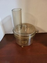 General Electric GE Vintage Food Processor Work Bowl &amp; Lid D1FP1 Replacement - £15.12 GBP