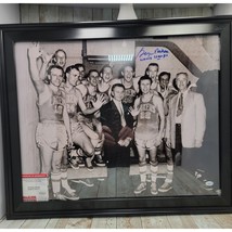 Autographed George Mikan 1953 NBA Champions Minneapolis Lakers Photo 16X... - $279.97