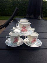 Lomonosov espresso cups with saucers - $170.00