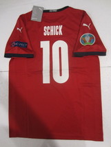 Patrik Schick Czech Republic 20/21 Euro Stadium Red Home Soccer Jersey 2... - $70.00