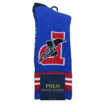 Polo Ralph Lauren P-Wing Crew Socks Men&#39;s Size 10-13 Blue (1 PAIR) NEW - $412.81 MXN