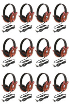 Califone 2810-BE (pack of 12) Listening First Stereo Headphone, Bear Motif - £132.79 GBP