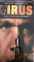 Virus VHS Alpha 1996 Horror George Kennedy Glenn Ford Robert Vaughn - £69.04 GBP