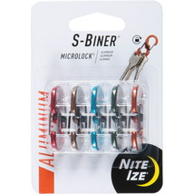 Nite Ize 5-Pack S-Biner MicroLock Aluminum Carabiner - Assorted - £19.70 GBP