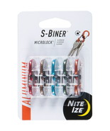 Nite Ize 5-Pack S-Biner MicroLock Aluminum Carabiner - Assorted - $34.71 CAD