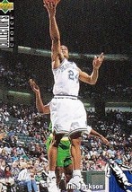 M) 1994-95 Upper Deck Basketball Trading Card Jim Jackson #224 Dallas Mavericks - £1.54 GBP
