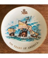 Vtg Limited Edition Plate Columbus 500 Years Of America Quincentennial #... - $7.91