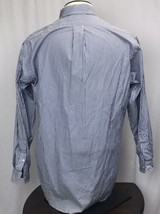 RALPH LAUREN Yarmouth Men&#39;s Button Up Dress Shirt Sz 16-35 100% Cotton - £14.58 GBP