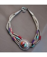 VINTAGE SIGNED QT LIQUID STERLING SILVER BRACELET - €65,13 EUR