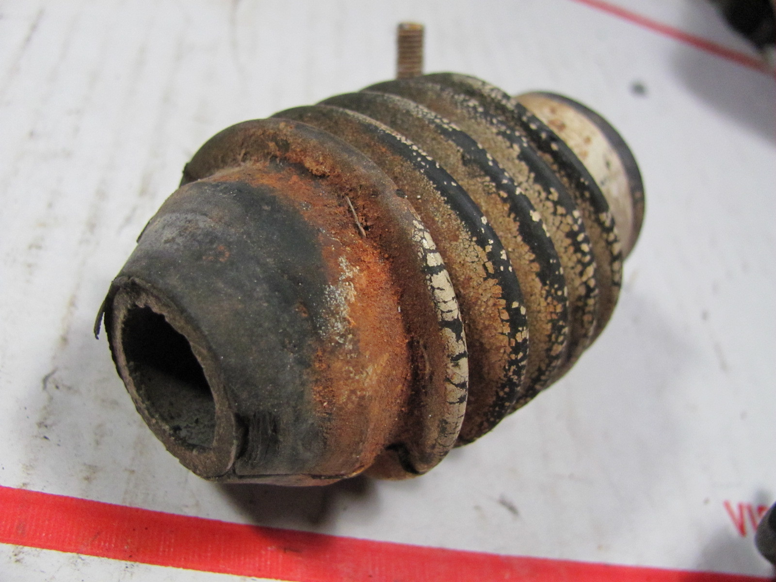 Johnson Evinrude 35 Hp. Exhaust Grommet and Clip - $38.00