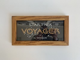 Star Trek Voyager 6th season commemorative plaque - £198.11 GBP
