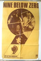 Nine below Zero - Original Poster–Live At The Marquee- Rare – Poster - 1980 - $148.65