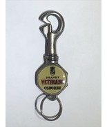 Veterano Osborne Sherry &amp; Brandy Keychain Clip Vintage Alcohol Accessory - $19.95