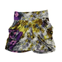 Shosho Shorts Womens S Multicolor  High Rise Floral Print Cotton Pull On - £18.04 GBP