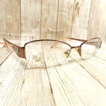 Liz Claiborne Pink Half-Rim Metal Eyeglass FRAMES - L319 68Q 53-17-135 - £21.70 GBP