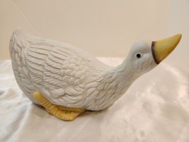 Vintage Interpur White Porcelain Duck/ Goose Figurine Farmhouse Decor - £11.68 GBP