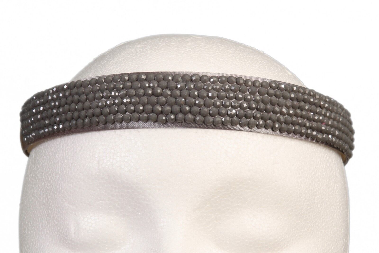 Caravan Headband, Flat Covered, Grey - $19.79
