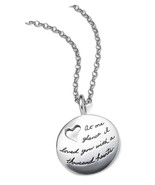 One Glance Sterling Silver Necklace - Gift for I - £227.07 GBP