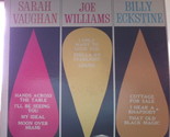 Sarah Vaughan Joe Williams Billy Eckstine [Vinyl] - $49.99