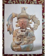 Guatemala - &quot;Moon Goddess&quot; (Sculpture) - Adventures In Art Print - $33.16 CAD