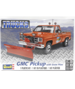 Revell GMC Pickup with Snow Plow 1/24 Scale Plastic Model Kit sealed 85-... - $45.59 CAD