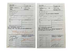 Special Request Pearl Harbor Form United States Government US Navy Birth... - $299.66 MXN