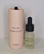 Tan Luxe Super Glow Hyaluronic Self-Tan Serum Gradual .33 Oz 10 ml NEW  - $9.69