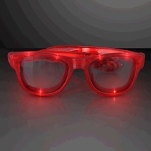 Geek Chic Red LED Nerd Glasses with Adjustable Arms for Kids &amp; Adults, UV - $528.89 MXN