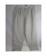 Vintage Tommy Hilfiger Men&#39;s Light Khaki Dress Slacks Pants Size 36 Inse... - €14,43 EUR