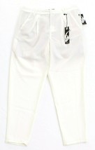 Nine West Eggshell Cream Pleated Lined Upper Dress Pants Women&#39;s NWT $70 - £47.95 GBP