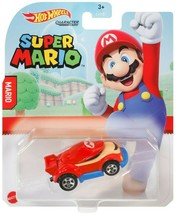 Hot Wheels Character Cars Super Mario . Mattel. New - £9.38 GBP