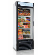 TORREY 1 ONE DOOR GLASS DISPLAY FREEZER 120 VOLT FOR FROZEN FOOD LED LIG... - $3,007.73 CAD