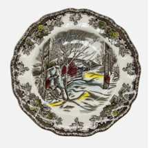 Johnson Brothers Friendly Village Sugar Maples 6 1/8&quot; Bread Plate England #4 - £8.29 GBP
