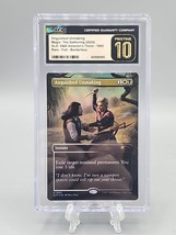 MTG - Anguished Unmaking Borderless Foil Rare D&amp;D SLD CGC Pristine 10 - $86.54