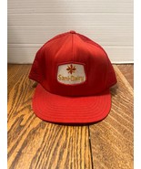 Vintage Sani Dairy (Johnstown, PA) Red Mesh Truckers Cap Snap Back - $54.26 CAD