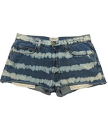 Current/Elliott The Boyfriend Short Booty Denim 27 Blue Indigo Painted S... - €29,76 EUR